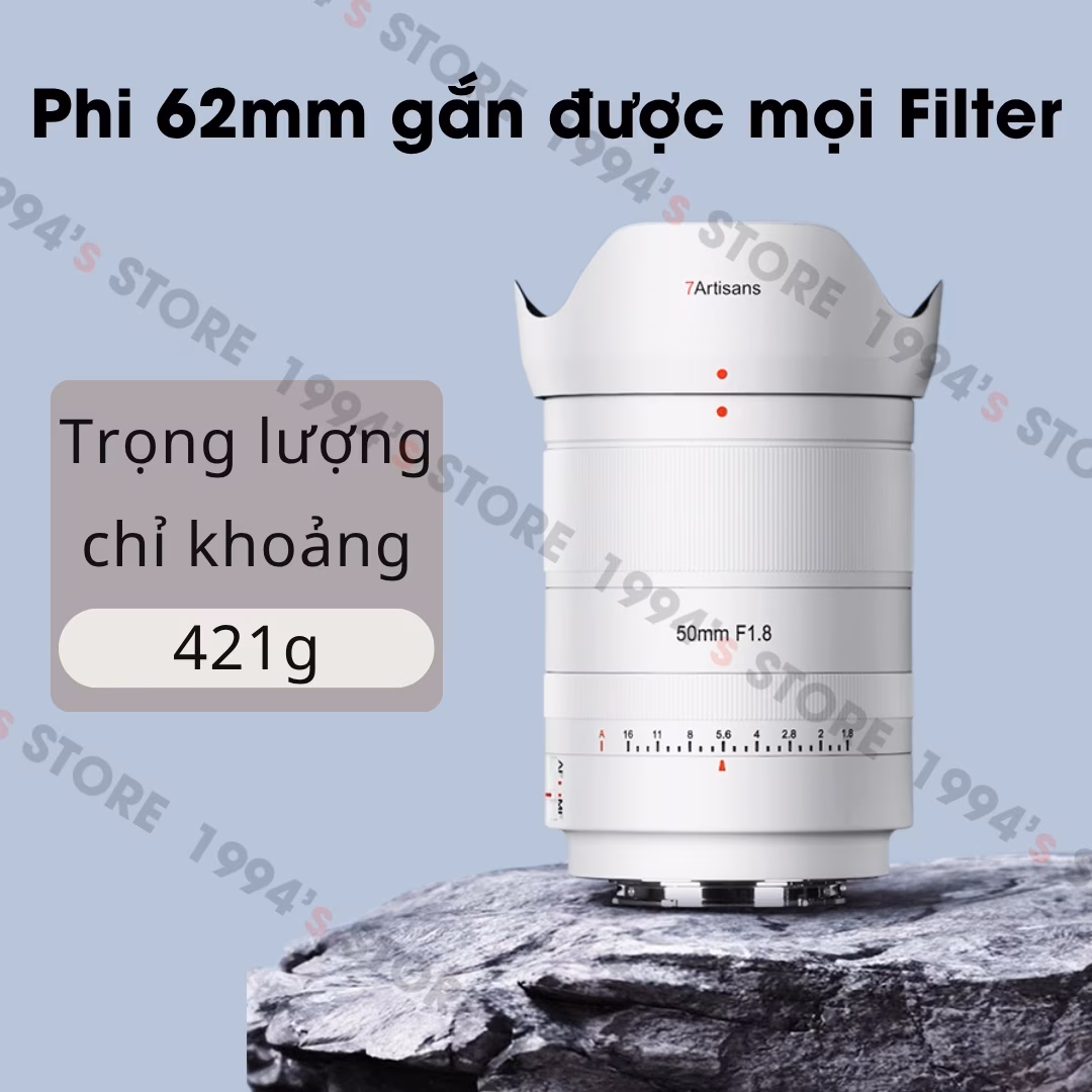 Mua lens 7Artisans 50mm F1.8 AF tại 1994S Store