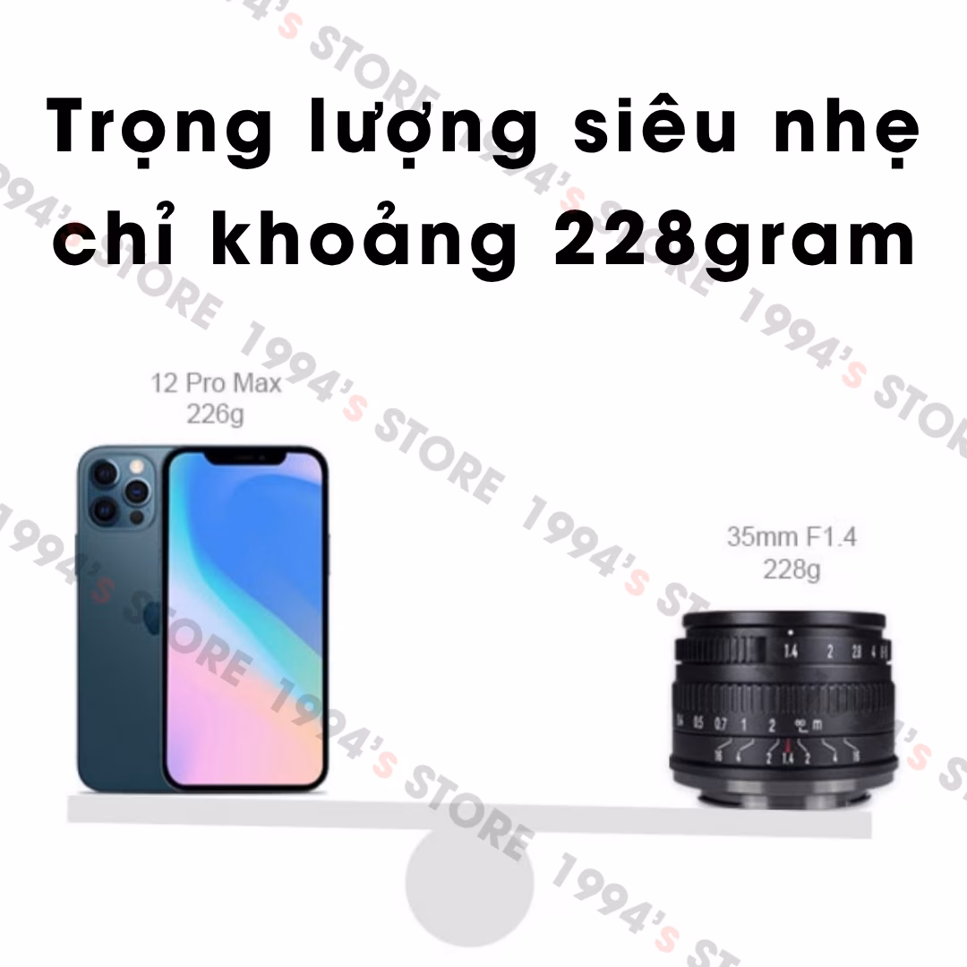 7Artisans 35mm F1.4 Mark II – Lens đa dụng khẩu độ lớn