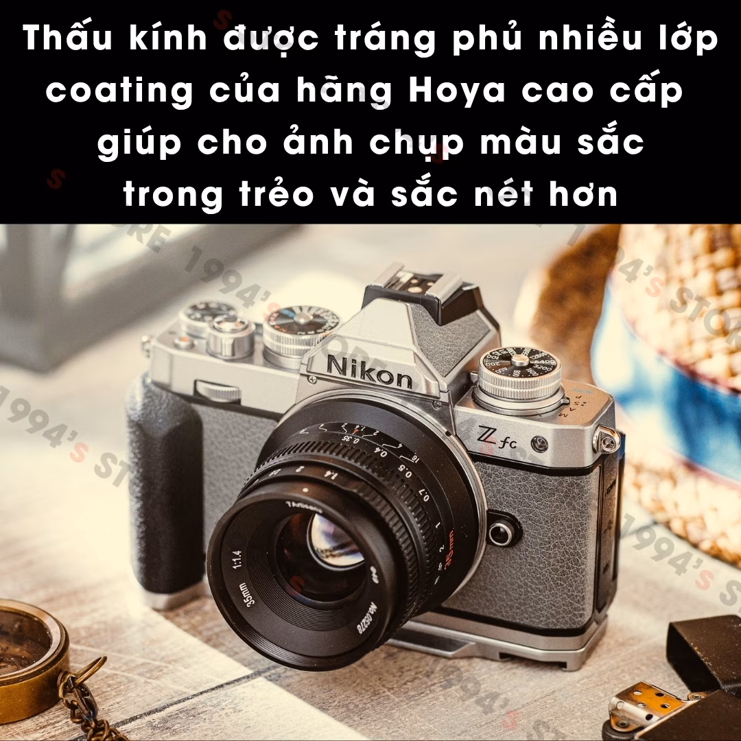 7Artisans 35mm F1.4 Mark II – Lens đa dụng khẩu độ lớn