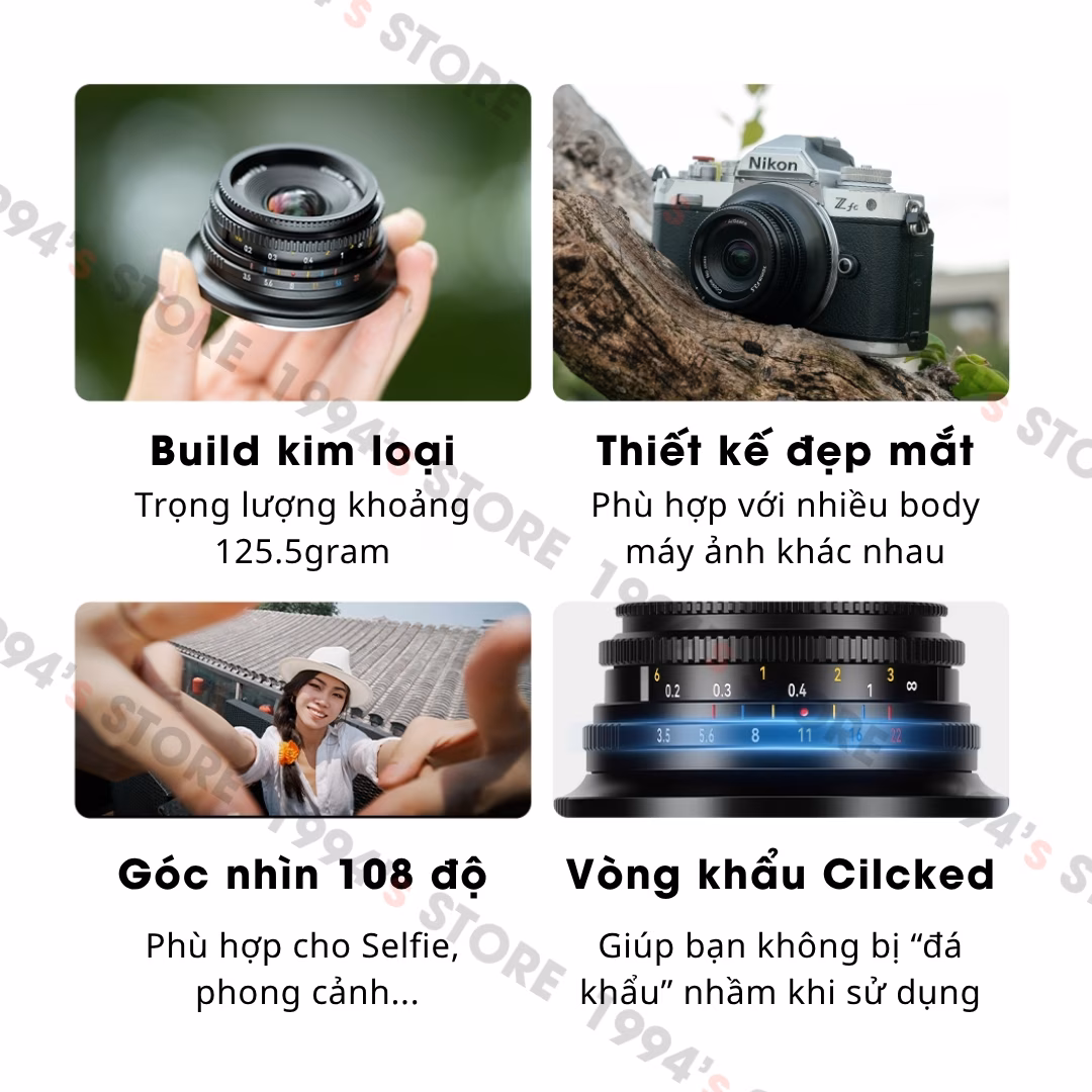 Ống kính pancake Fujifilm X