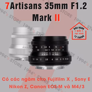 7Artisans 35mm F1.2 Mark II – Lens đa dụng khẩu độ lớn