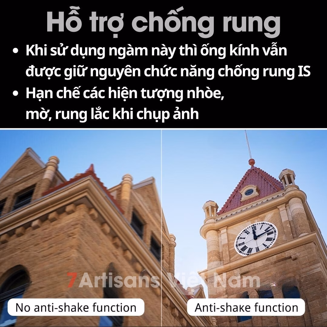 Ngàm chuyển lấy nét tự động 7Artisans