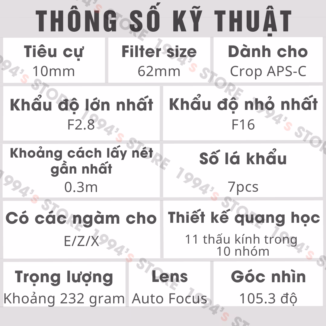Ống kính góc siêu rộng không méo ảnh