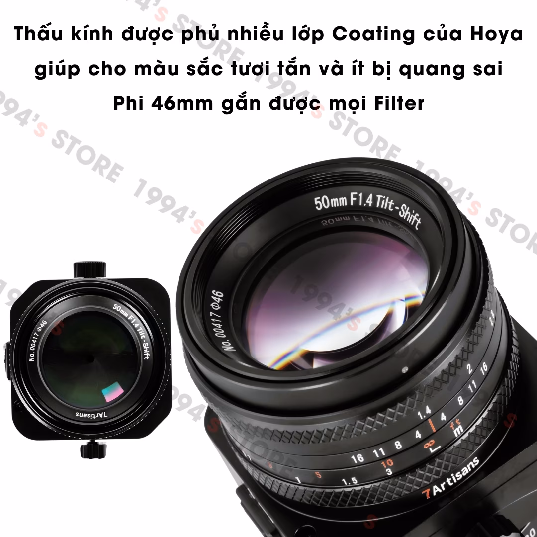 Lens Tilt Shift cho Sony E