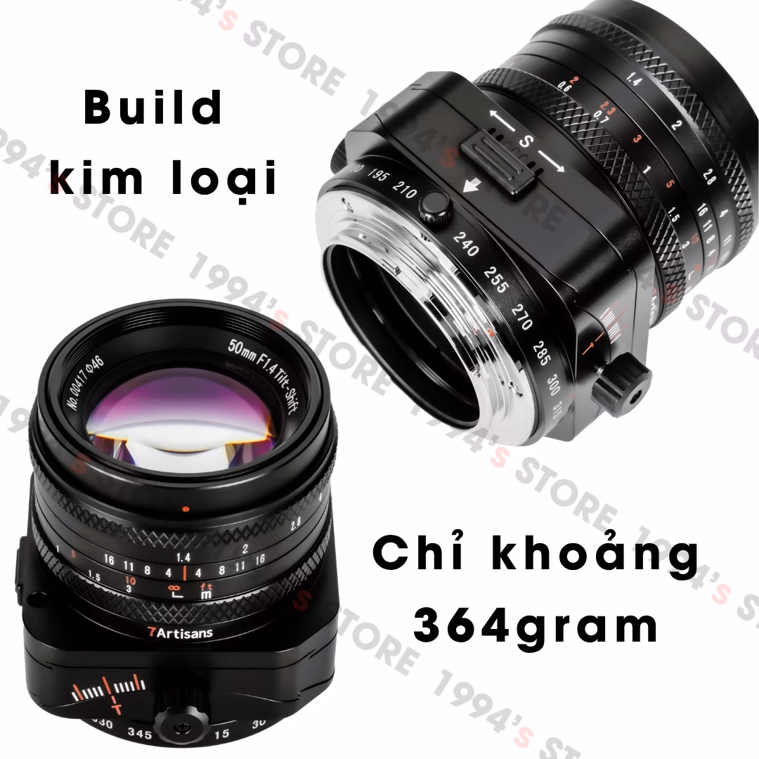 Lens Tilt Shift cho Fujifilm