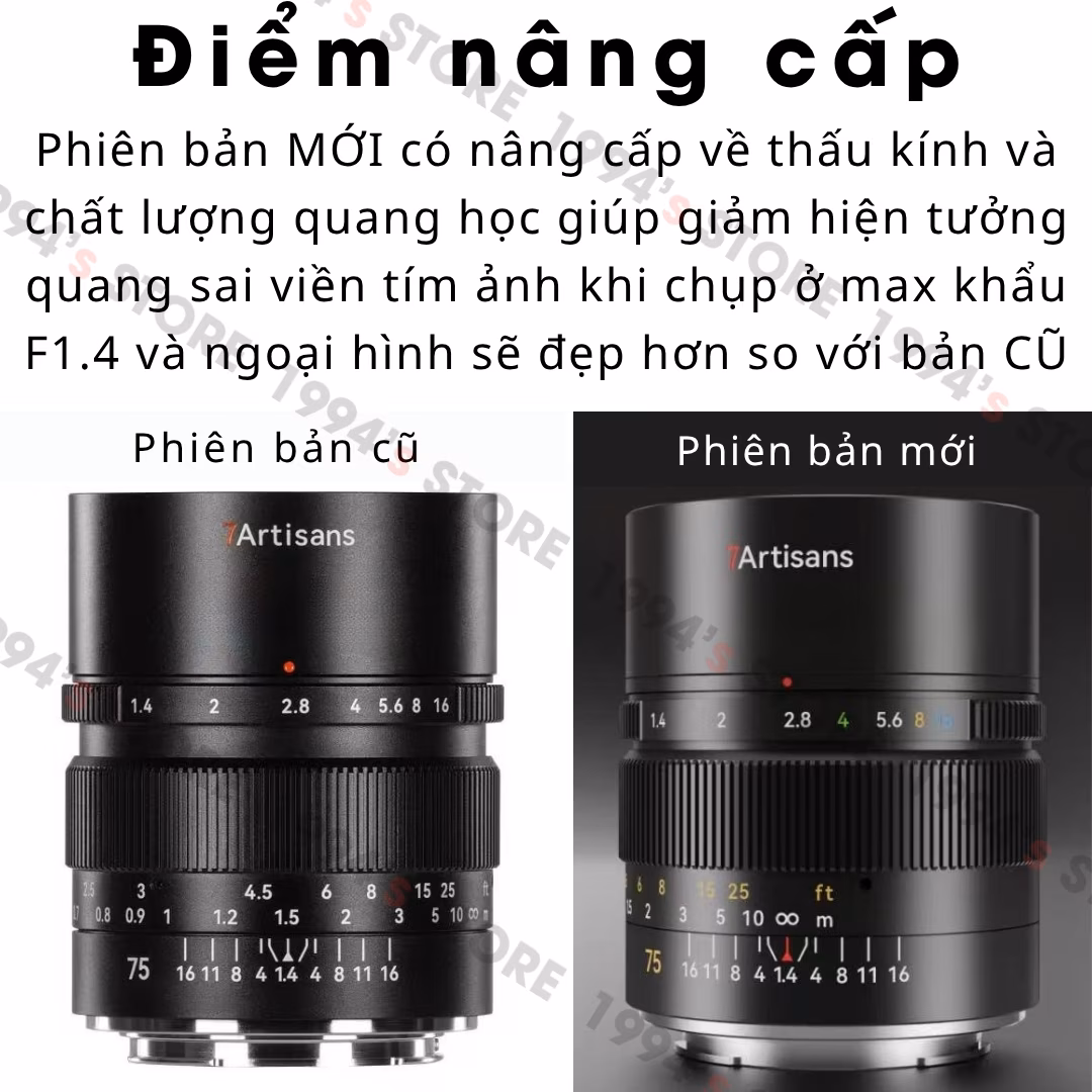 7Artisans 75mm F1.4