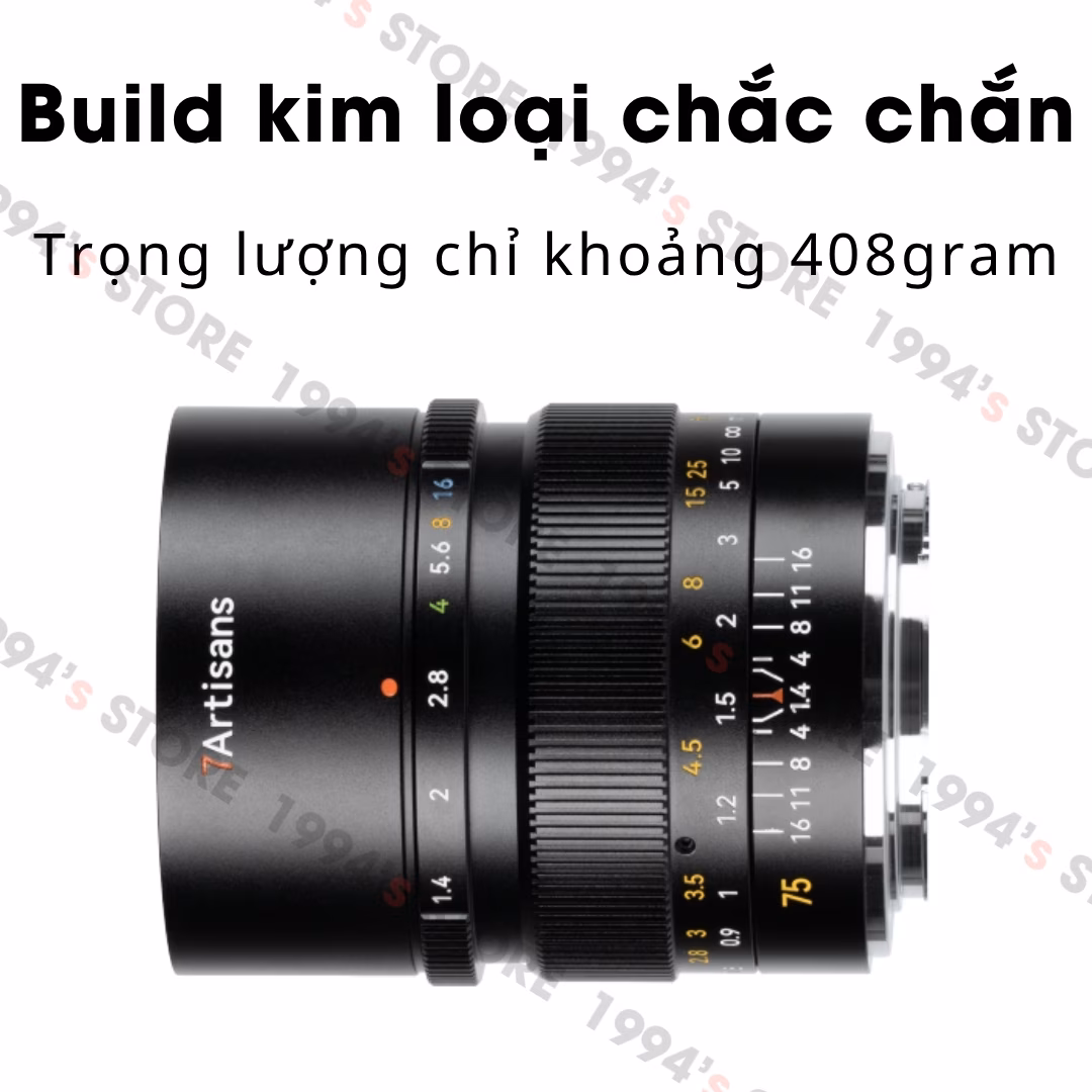 7Artisans 75mm F1.4 Nikon Z