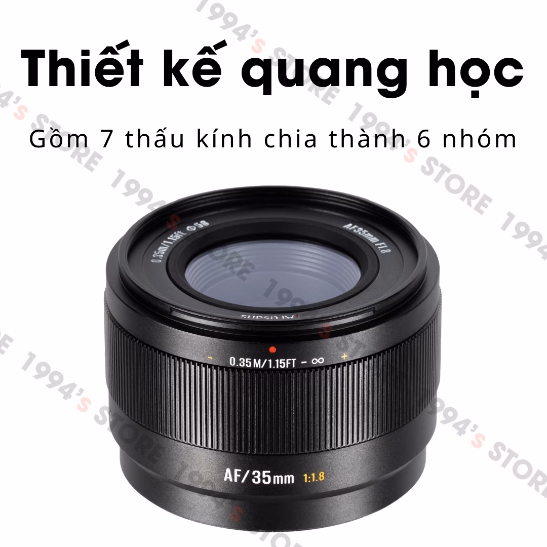 7Artisans 35mm F1.8 Lite AF chính hãng