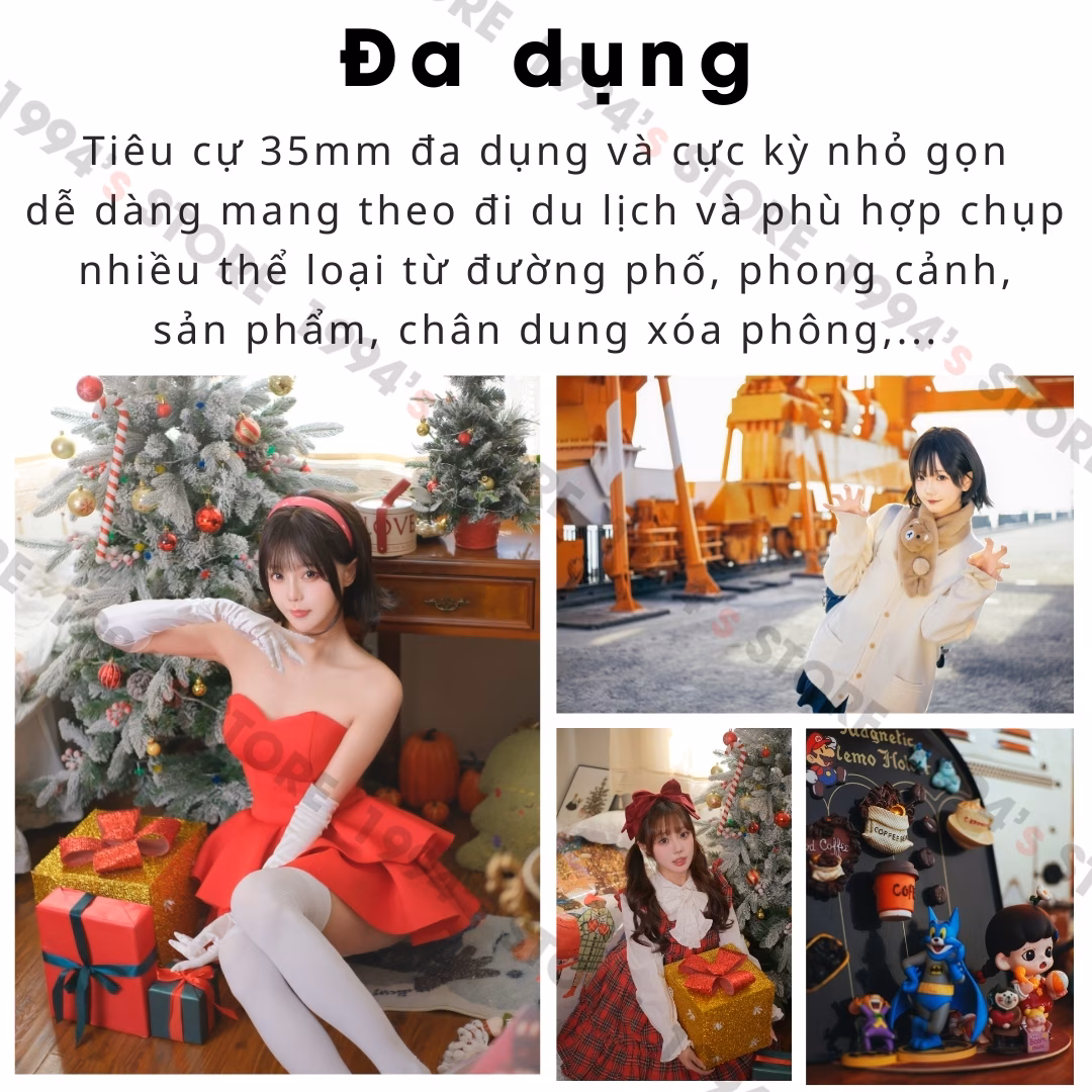 7Artisans 35mm F1.8 Lite AF – Lens đa dụng