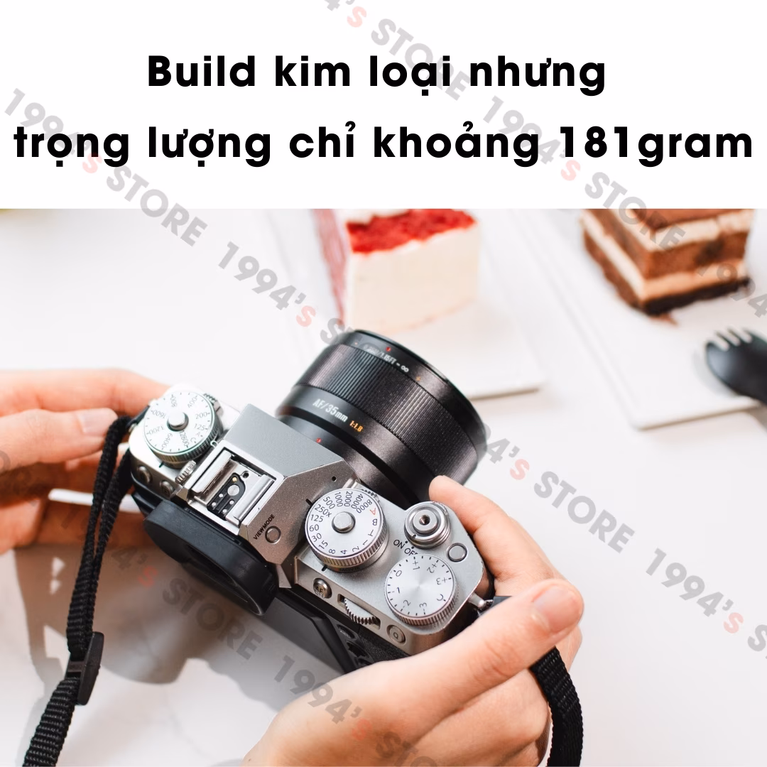 7Artisans 35mm F1.8 Lite AF – Lens đa dụng