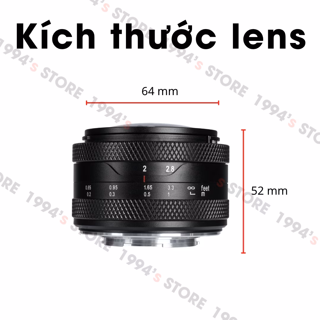 AstrHori 6.5mm F2 cho Canon R/RF-mount