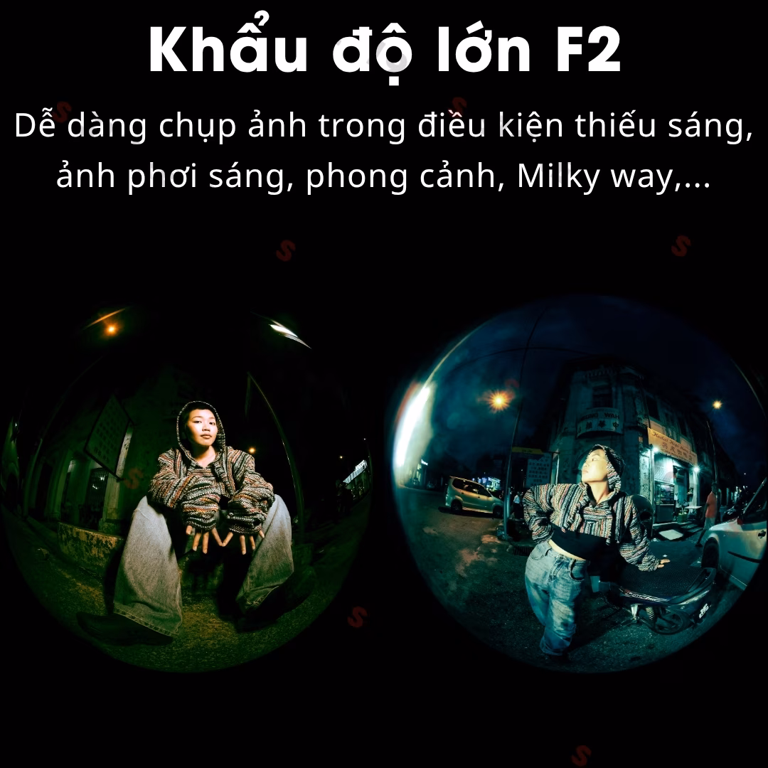 AstrHori 6.5mm F2 Circular Fisheye - Lens mắt cá tròn