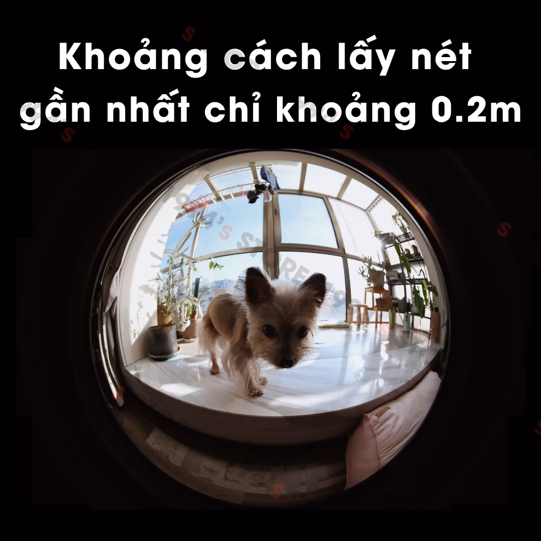 AstrHori 6.5mm F2 Circular Fisheye - Lens mắt cá tròn