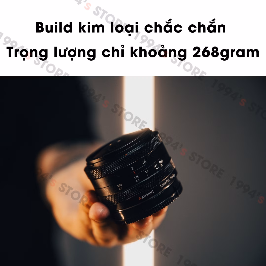 AstrHori 6.5mm F2 Circular Fisheye - Lens mắt cá tròn