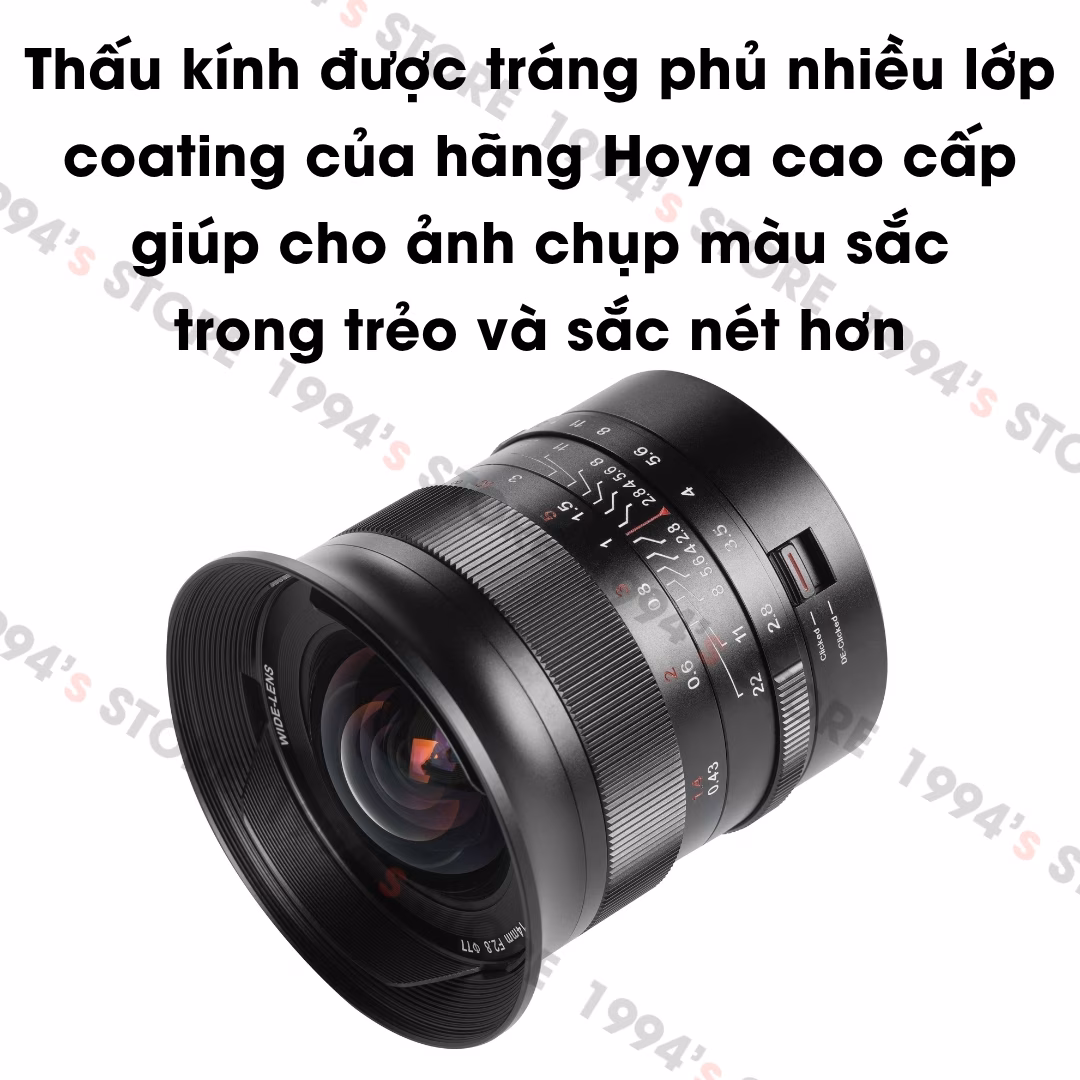 7Artisans 14mm F2.8 ngàm Canon RF