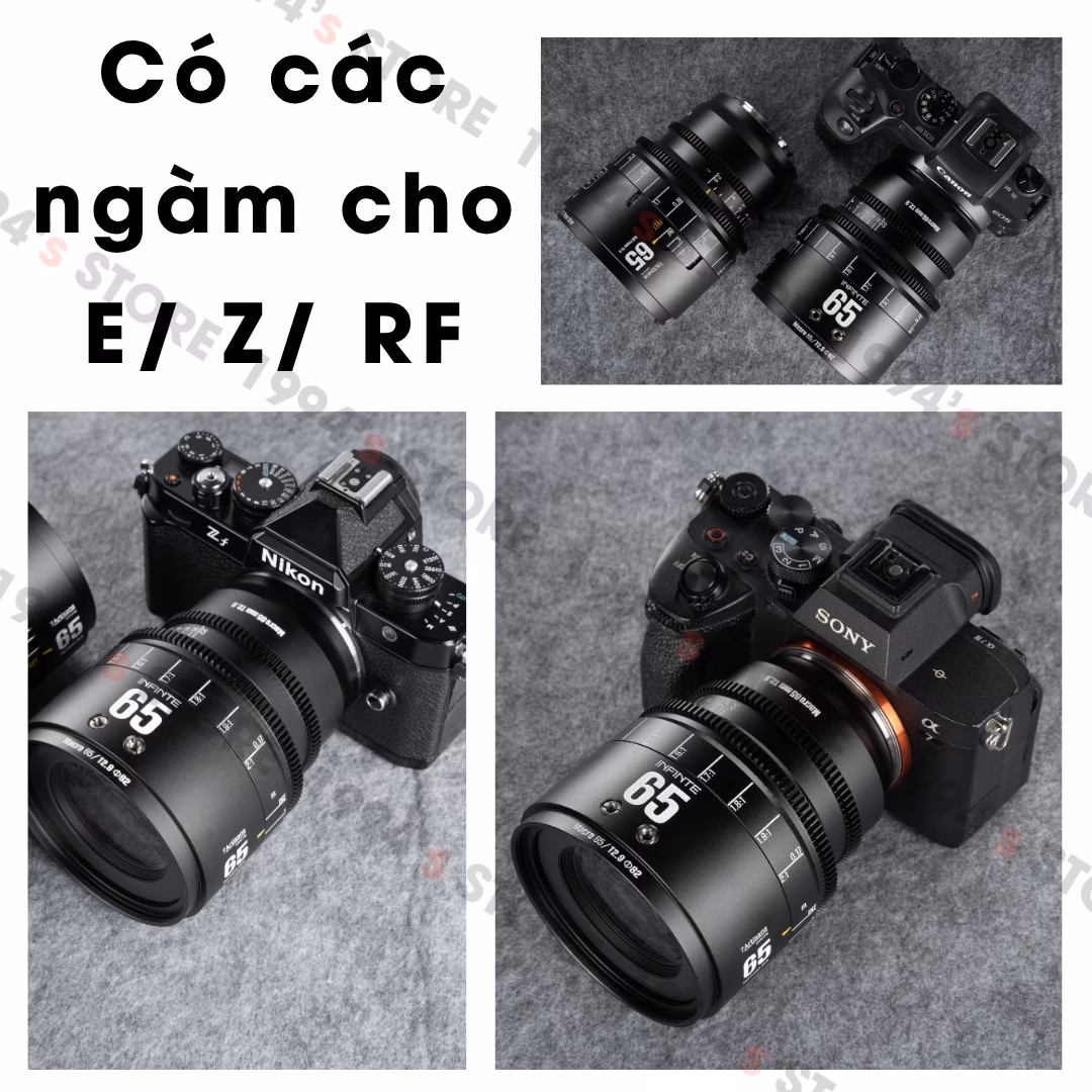 Ống kính 7Artisans 65mm T2.9 Cine Macro chính hãng