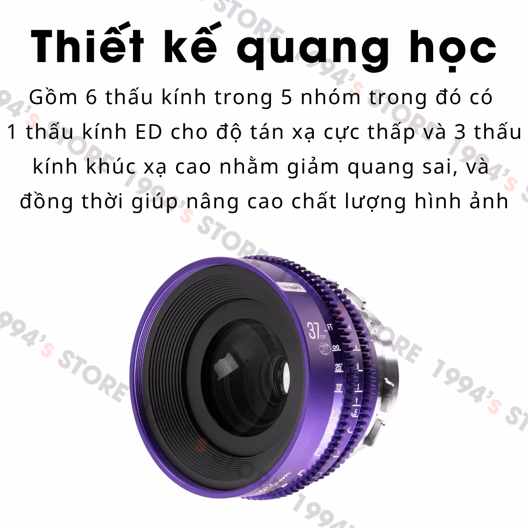 Ống kính tạo hiệu ứng Explosive Bokeh độc đáo