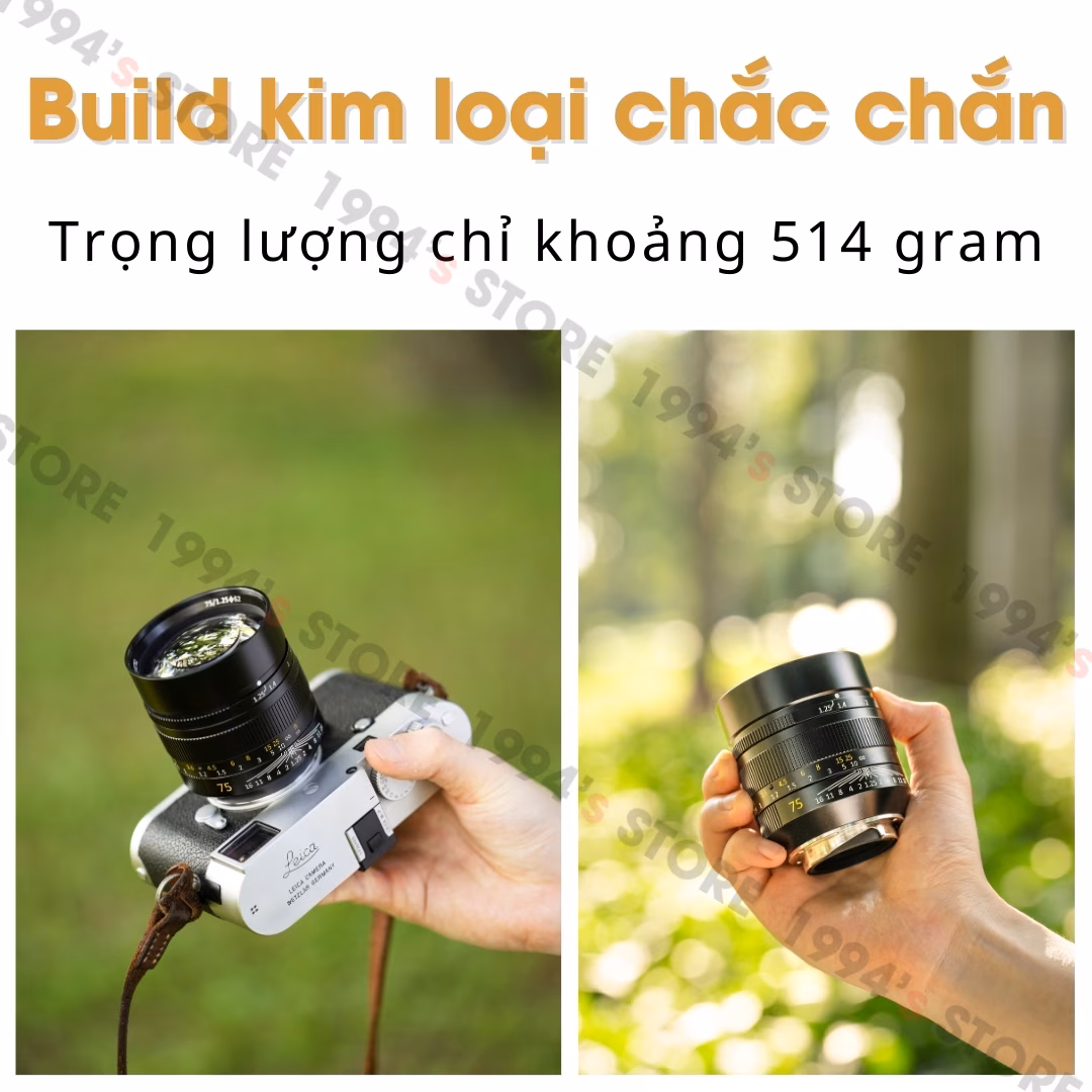 Mua lens 7Artisans 75mm F1.25 II ở đâu uy tín