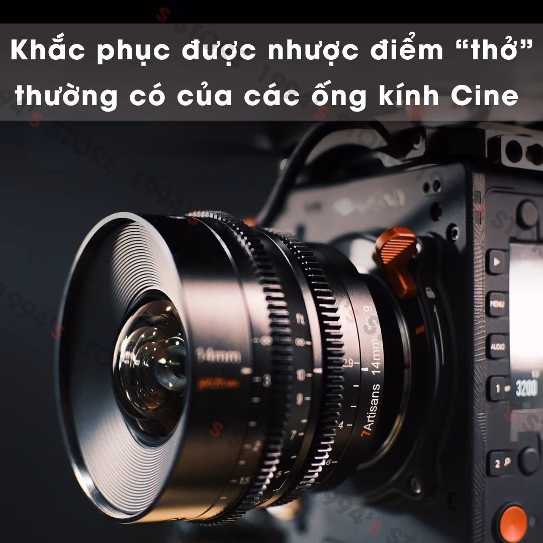 7Artisans Spectrum 14mm T2.9 giá tốt nhất