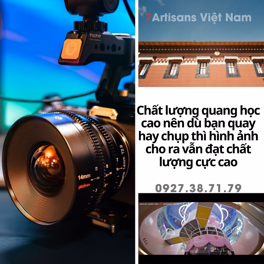 Vòng khẩu De-clicked lấy nét vô cấp mượt mà