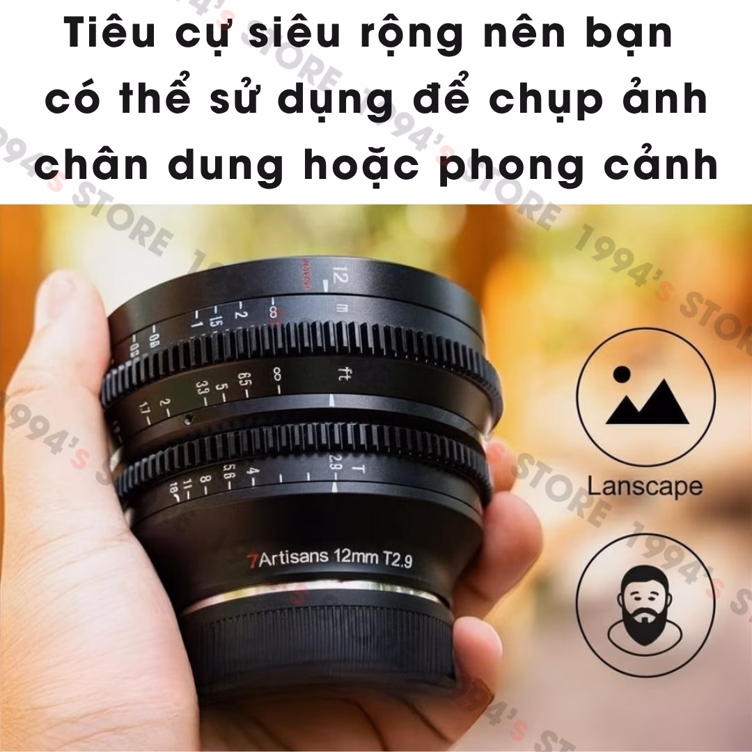 Trọn bộ lens Cine Vision 7Artisans Việt Nam