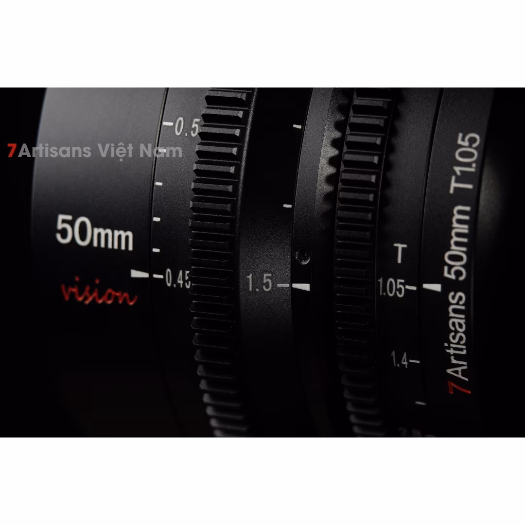 Lens Cine 7Artisans 50mm cho hệ máy APS-C