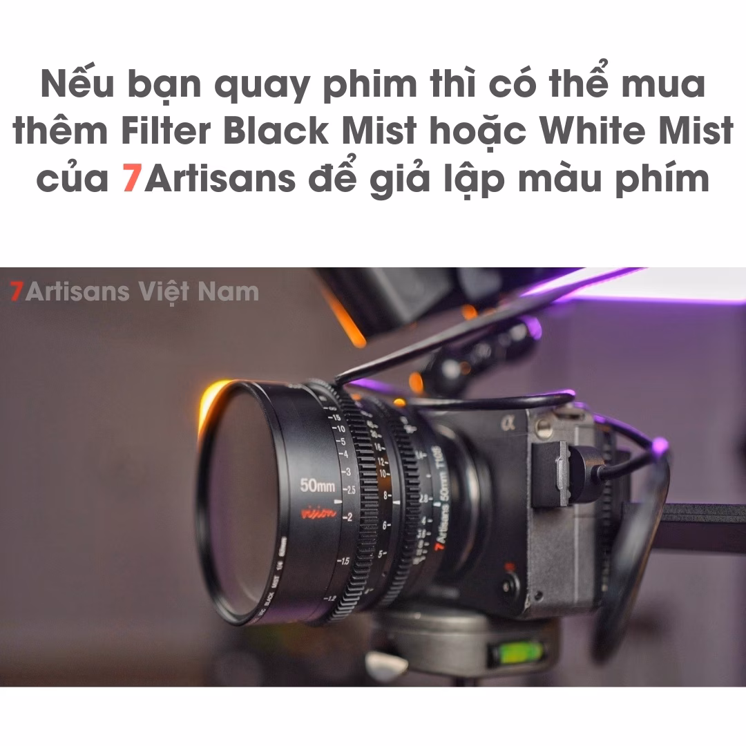 Trọn bộ lens Cine Vision 7Artisans Việt Nam