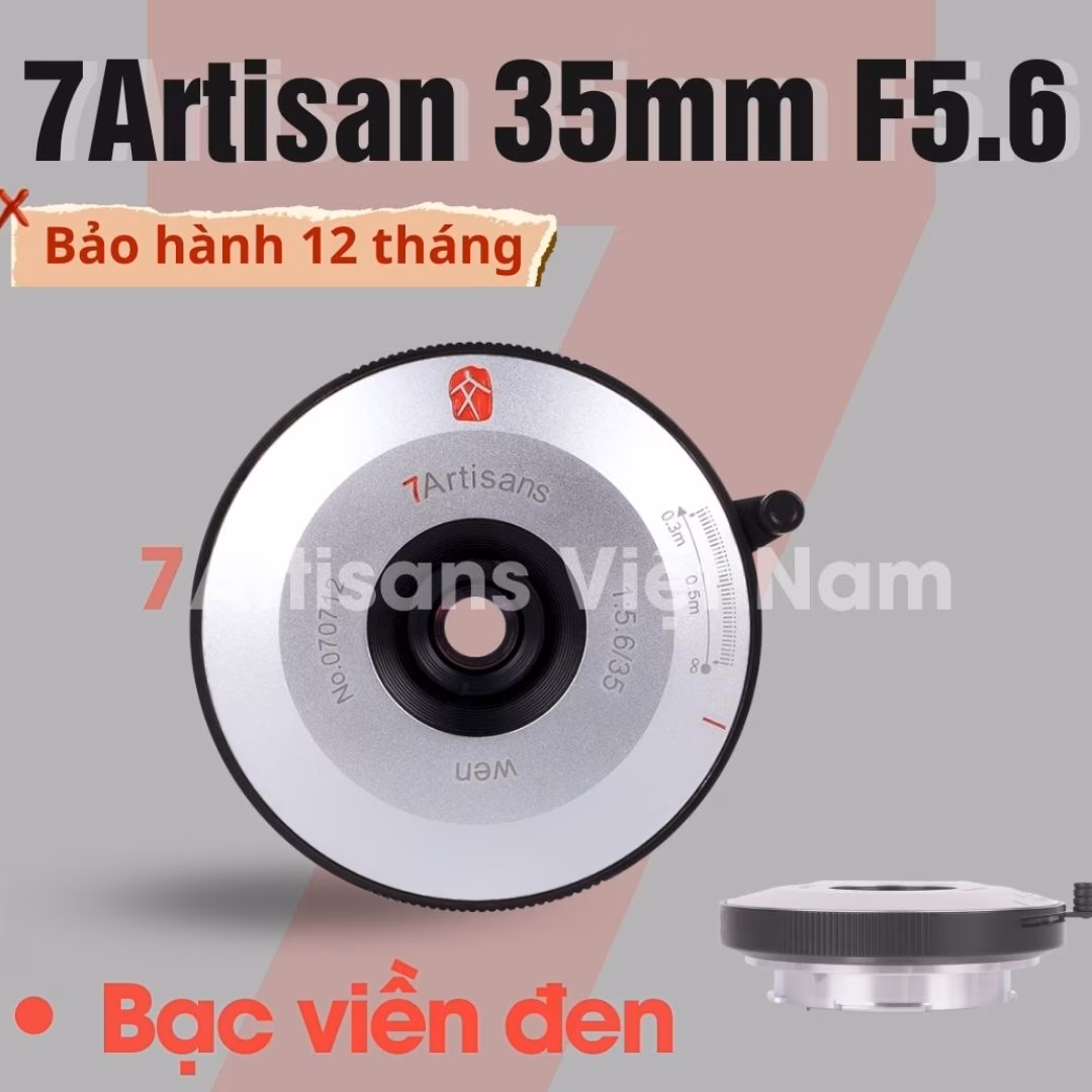 7Artisans 35mm F5.6 WEN Pancake Full-Frame cho Leica M