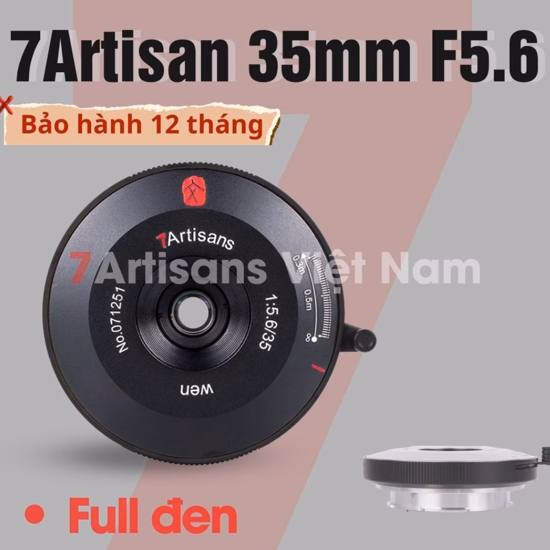 7Artisans 35mm F5.6 WEN Pancake Full-Frame cho Leica M