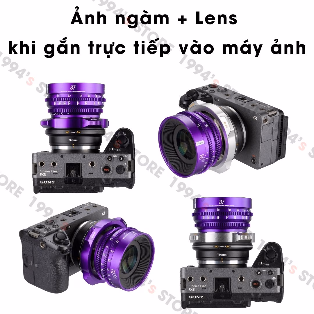 Cách thay ngàm PL sang Nikon Z