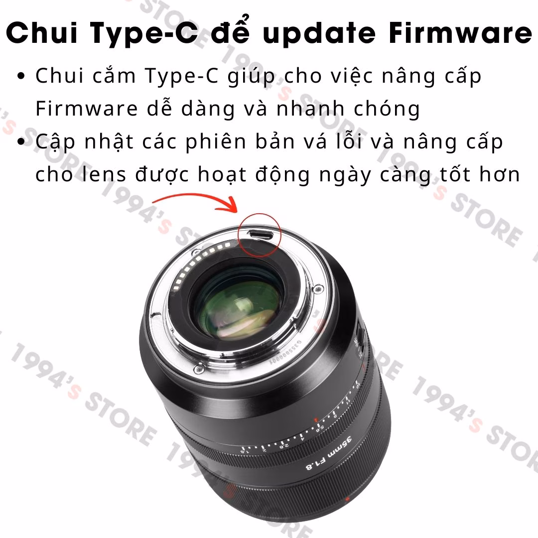 7Artisans 35mm F1.8 AF động cơ bước STM êm ái