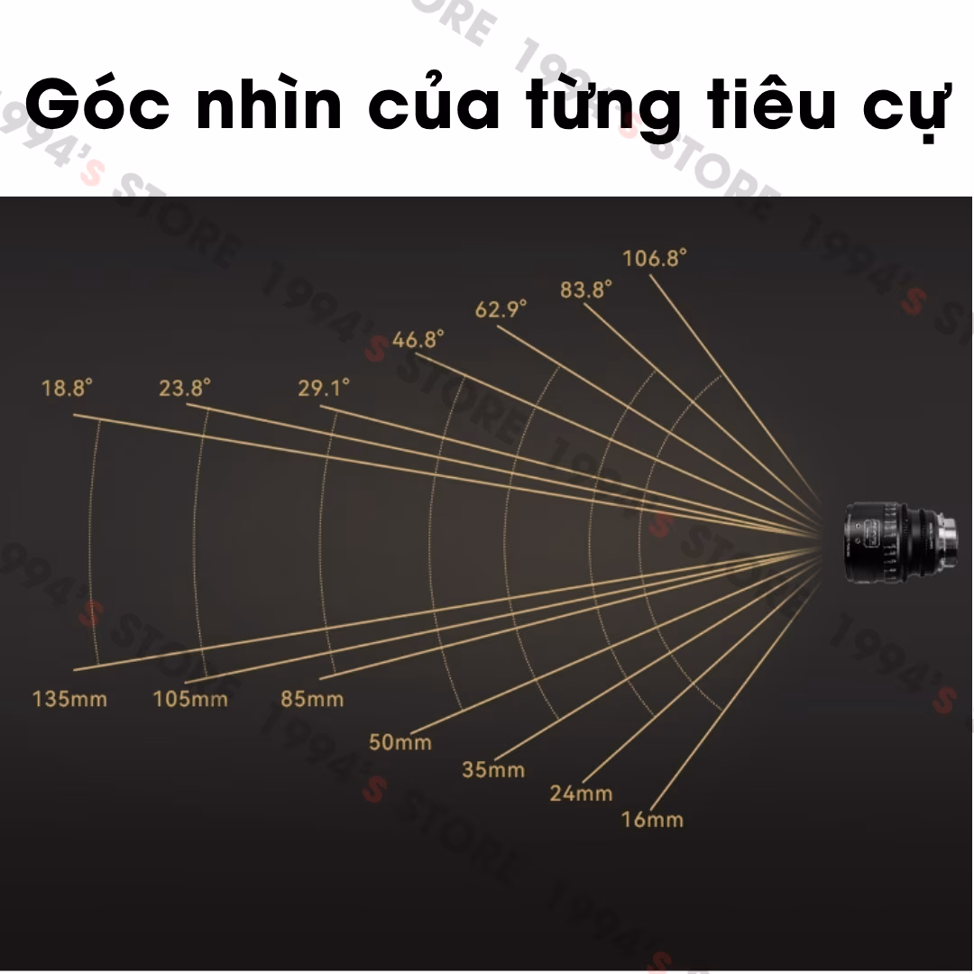 Lens Cine ngàm PL tặng kèm ngàm EF