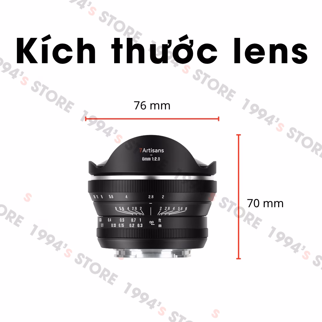 Lens 6mm F2 thiết kế 10 thấu kính 8 nhóm