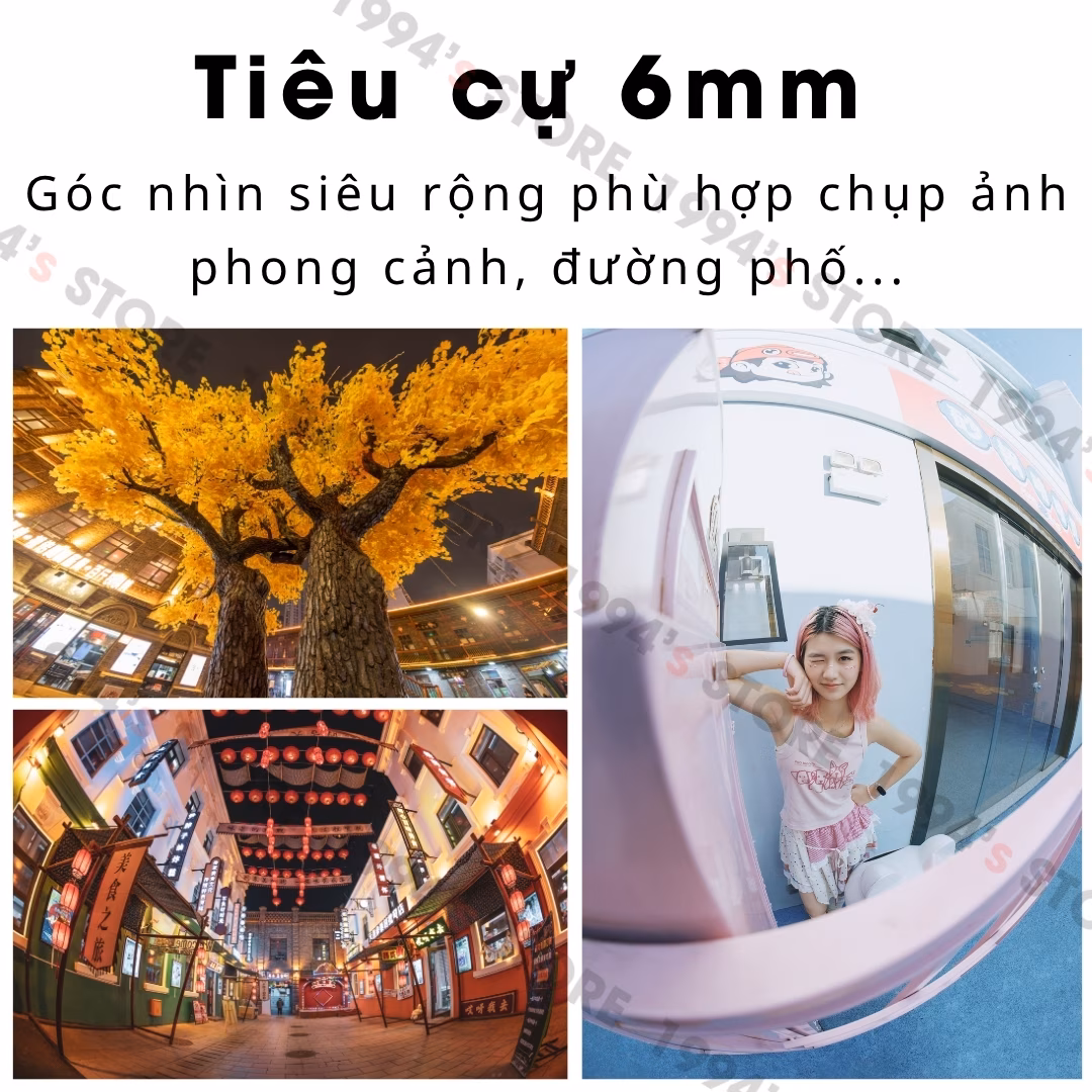 Ống kính 7Artisans 6mm F2 Fisheye 220 độ