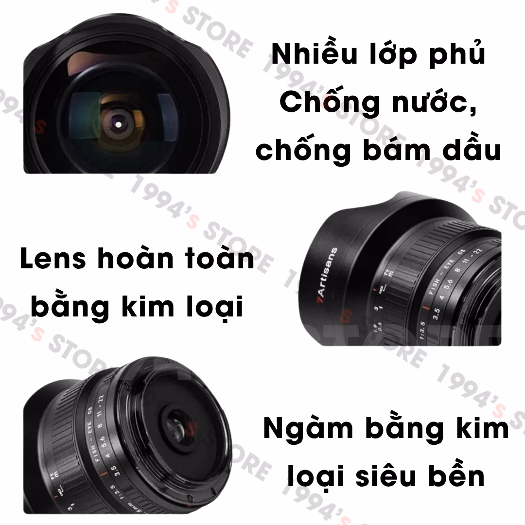 7Artisans 7.5mm F3.5 Fisheye giá bao nhiêu