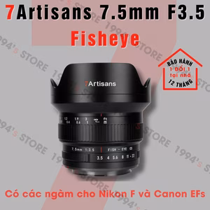 7Artisans 7.5mm F3.5 Fisheye