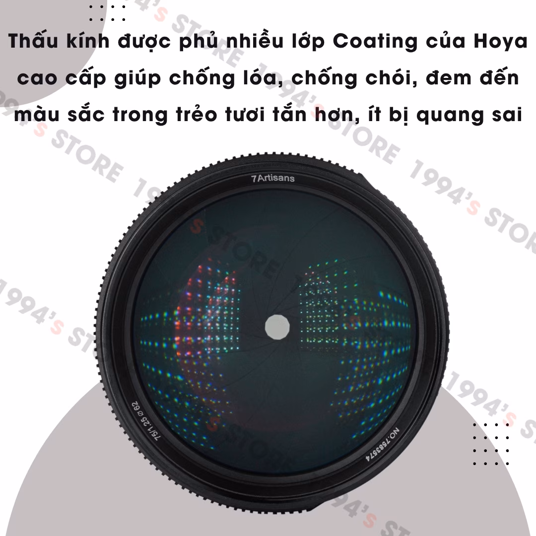 7Artisans 75mm F1.25 giá tốt nhất