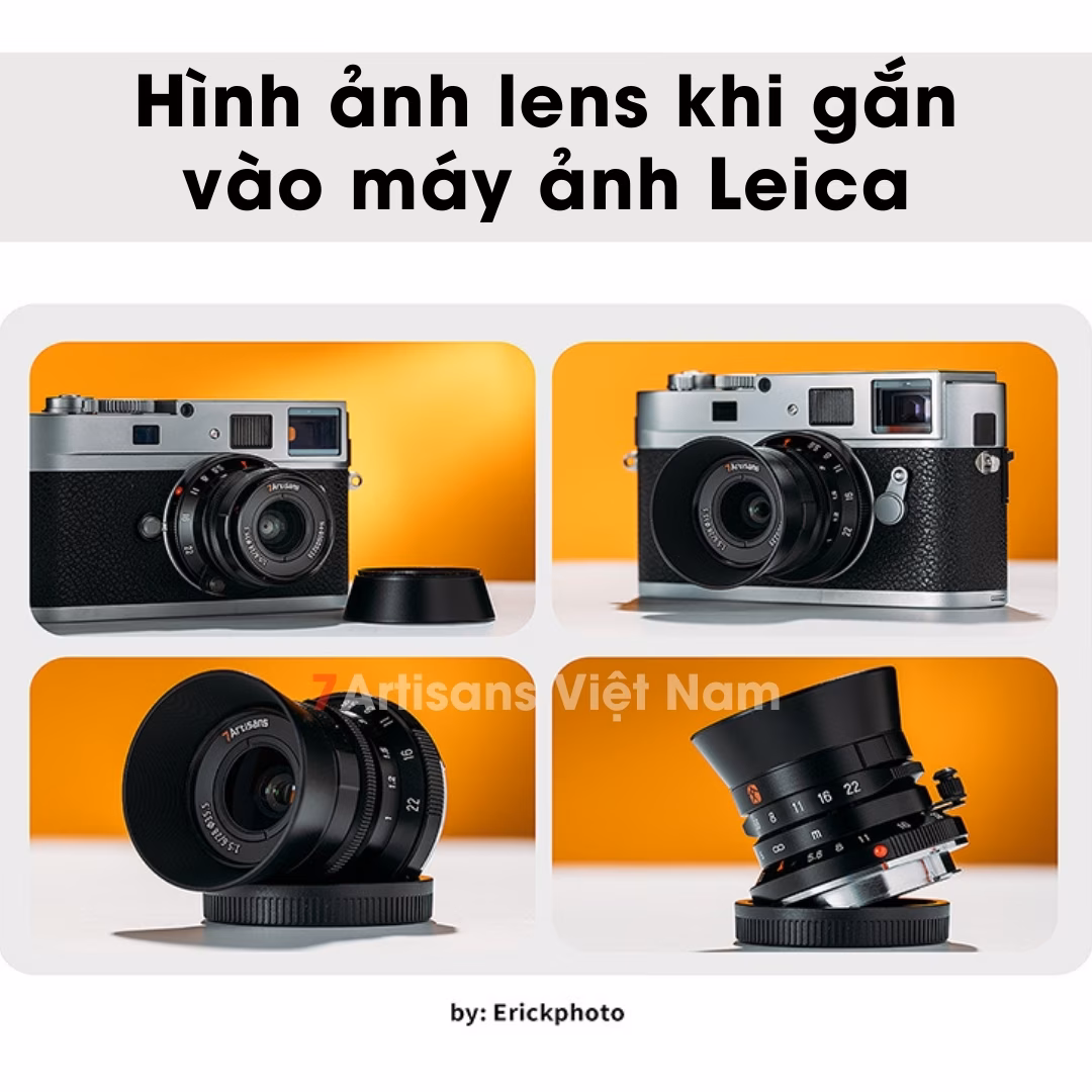 7Artisans 28mm F5.6 Pancake for Leica M