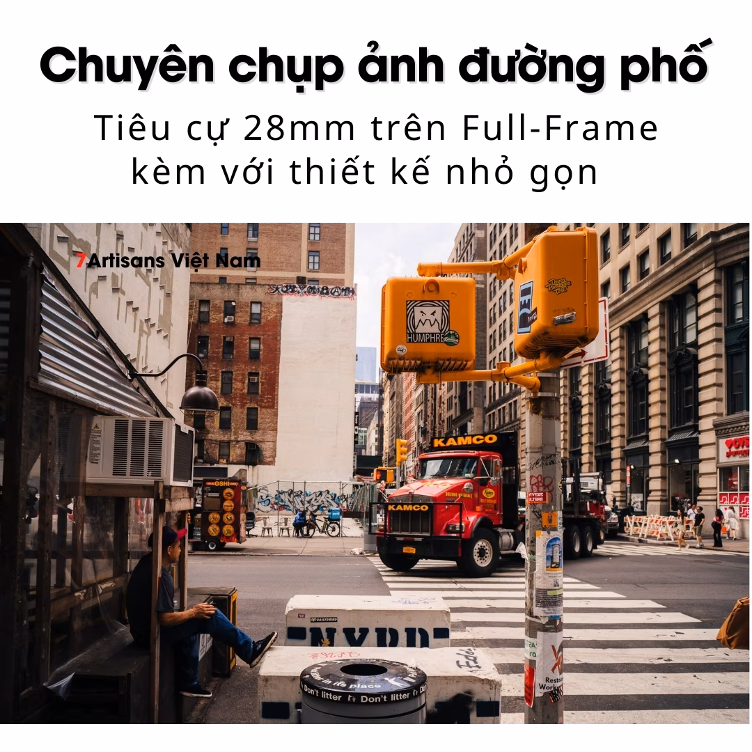 Ống kính 28mm F5.6 vỏ kim loại (Brass/Aluminum)