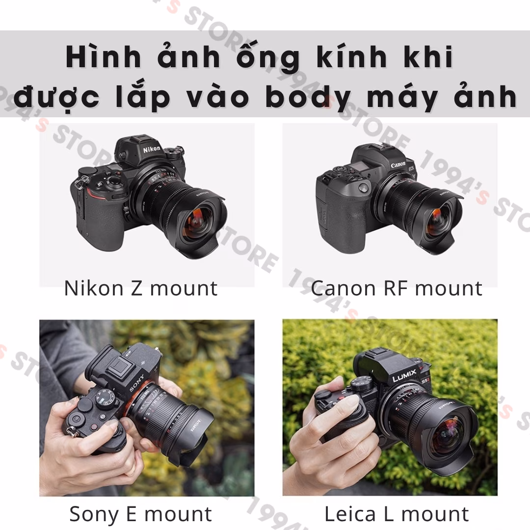 Ống kính siêu rộng cho máy ảnh Full-Frame