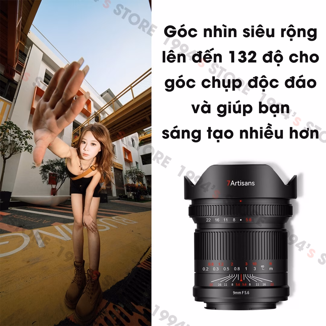 Ống kính 9mm F5.6 Mark II cho Nikon Z