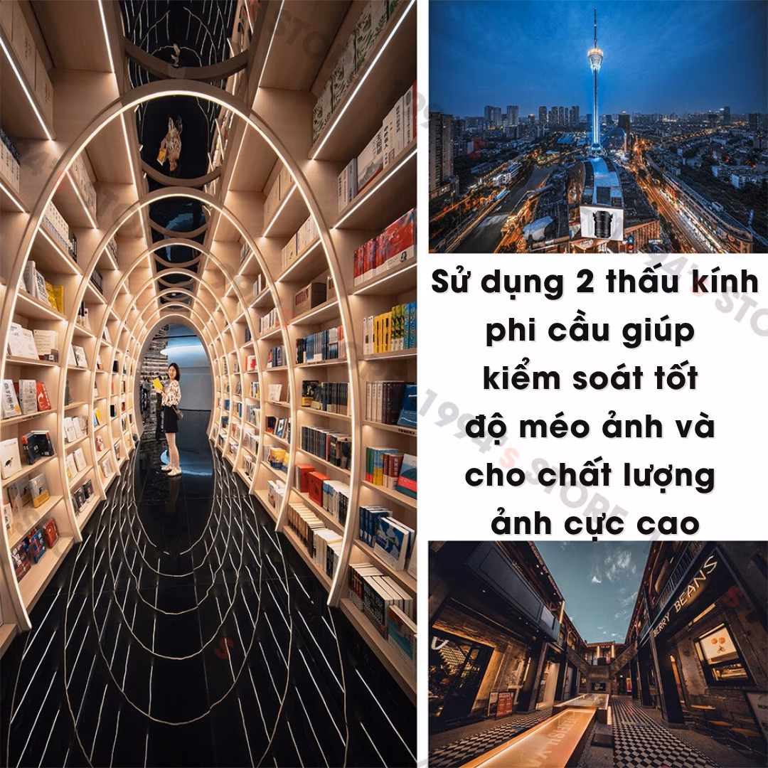 7Artisans 9mm F5.6 Mark II Ultra Wide cho Full-Frame – Lens siêu rộng