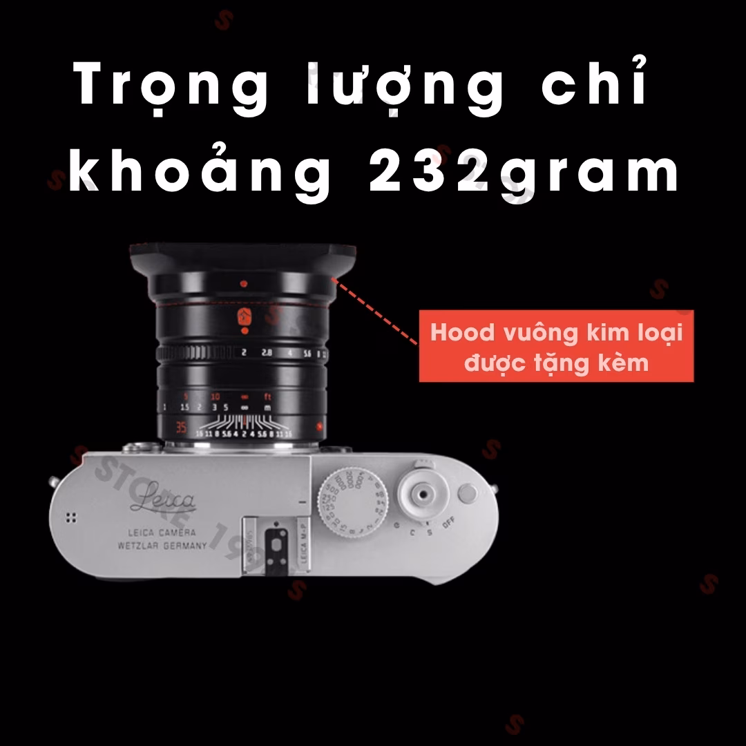 7Artisans 35mm F2.0 Mark II chính hãng
