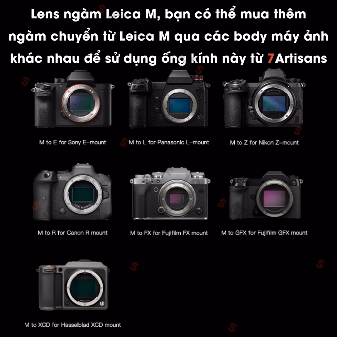 7Artisans 35mm F2 Mark II cho Leica M-mount