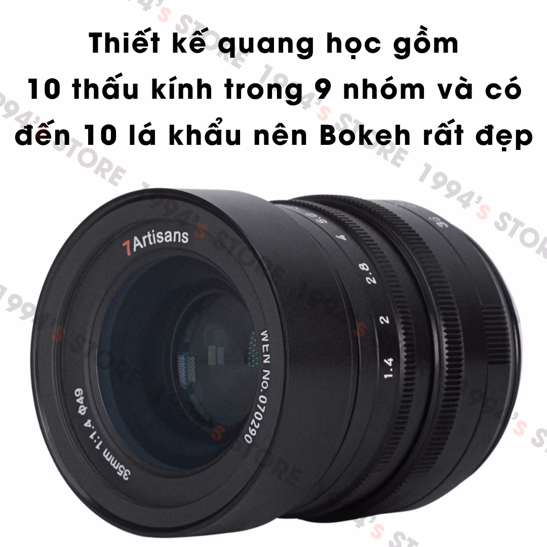 Mua 7Artisans 35mm F1.4 Mark II tại 1994S Store