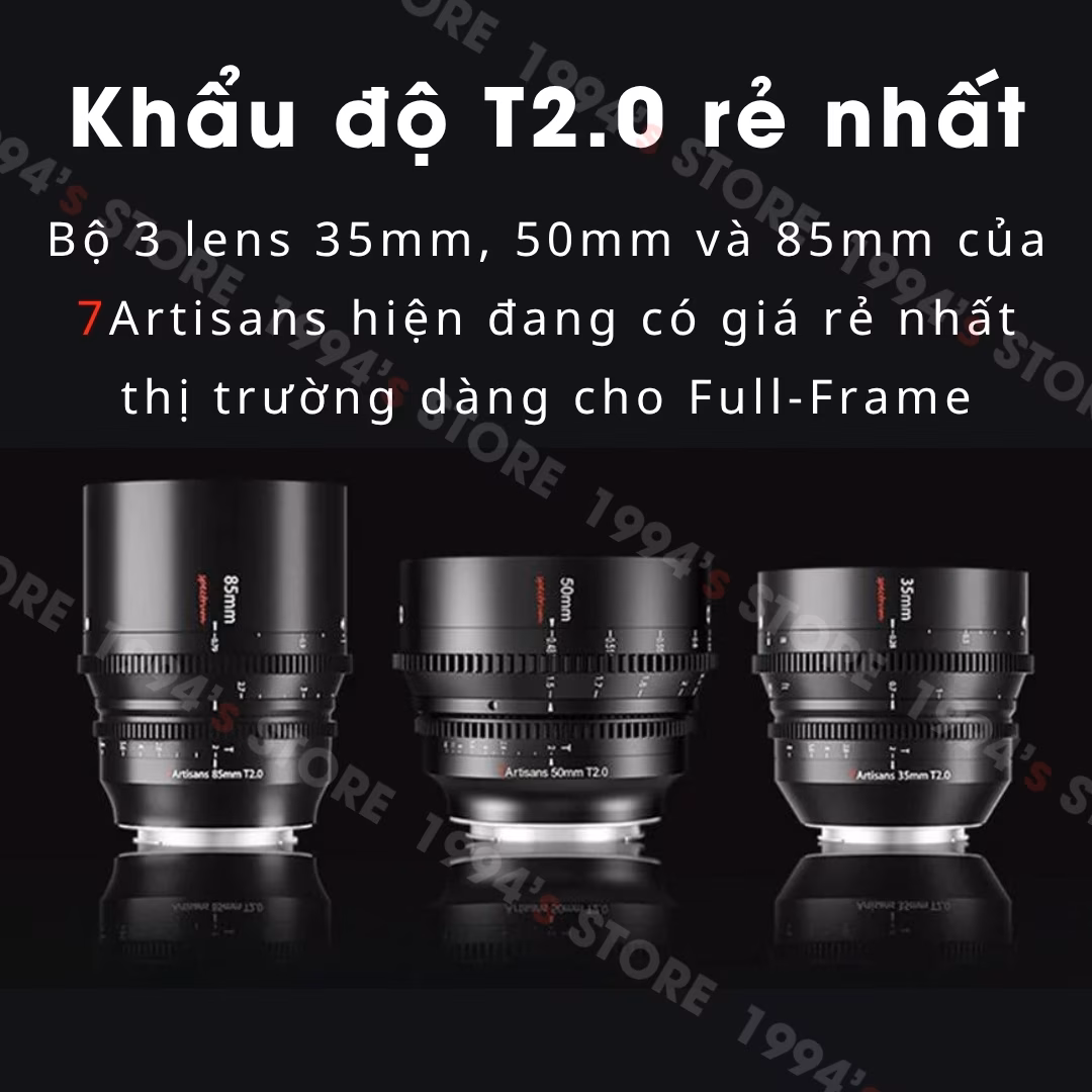 Phân phối chính hãng 7Artisans Cinema Lens