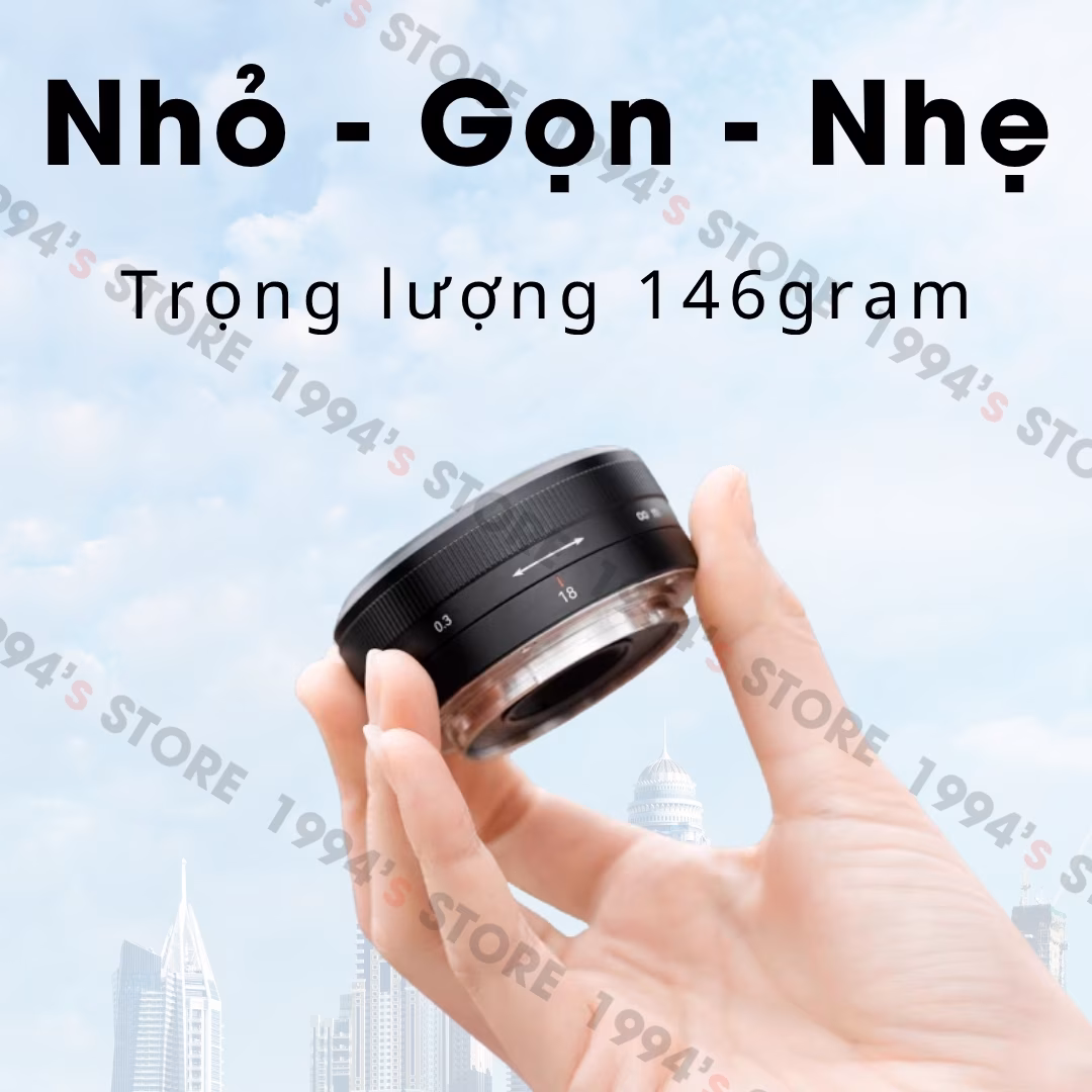 7Artisans 18mm F5.6 ASPH Pancake chính hãng