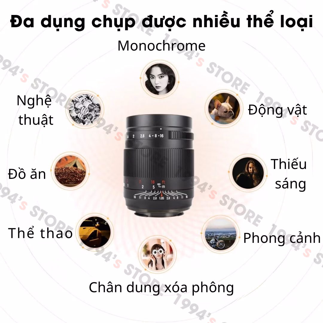 Ống kính 7Artisans 50mm F1.05 Việt Nam
