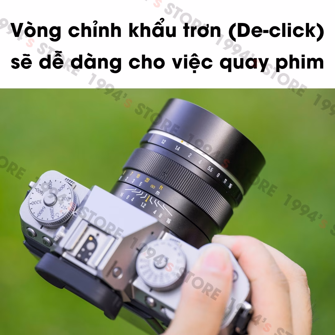 Ống kính 50mm F1.2 Sony E mount (APS-C)