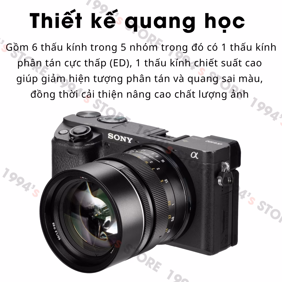 Ống kính 7Artisans 50mm F1.2 Việt Nam